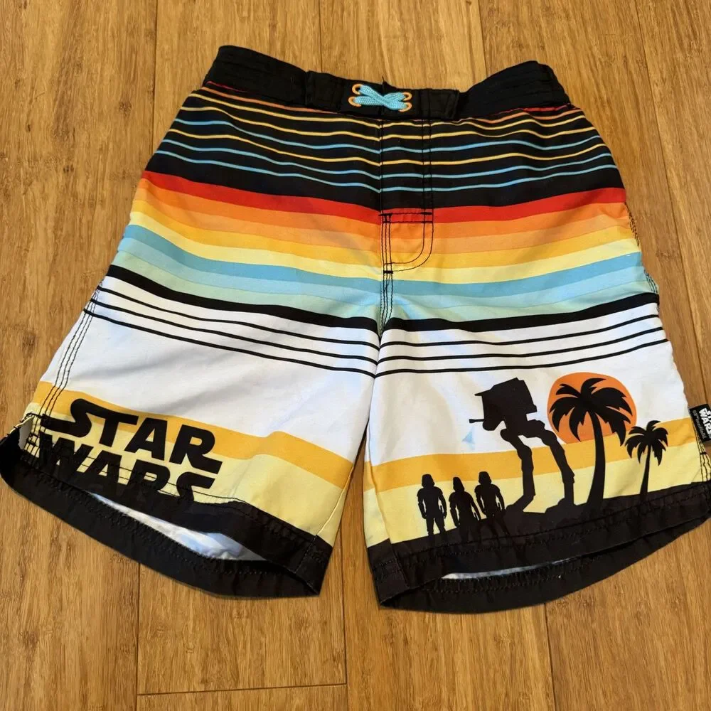Disney Store Star Wars Swim Set Size 7/8